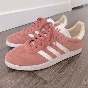 Adidas gazelle suede pink fashion sneakers